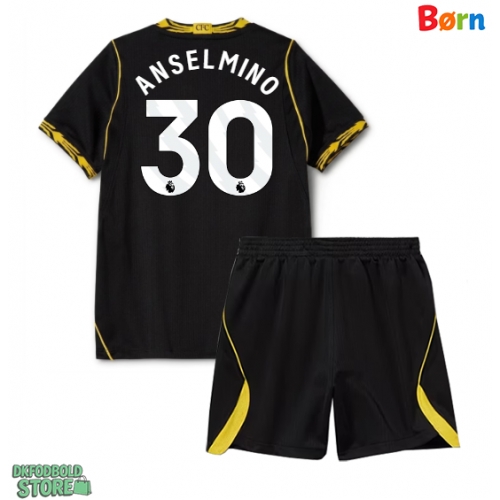 Chelsea Aaron Anselmino #30 Replika Babytøj Udebanesæt Børn 2026-27 Kortærmet (+ Korte bukser)